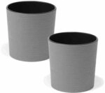 Siena Garden Eco Lens 2er Set 25 cm grau