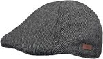 Barts Herren Mr. Mitchell Cap Baskenm&uuml;tze, Schwarz (0001-BLACK 001J), Medium