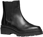 GEOX WOMAN D FELLENY BIKER/AMPHIBIANS BOOTS BLACK 36_EU
