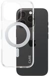 Care by PanzerGlass Feature Case Transparent w. Silver Kickstand & MagSafe...