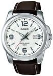 Casio Herren Quartz Armbanduhr, 43.00mm Geh&auml;usegr&ouml;&Atilde;&Yuml;e mit wei&Atilde;&Yuml; analog