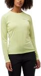 Jack Wolfskin Damen Vonnan Ls W T-Shirt, Cool Matcha, XL EU