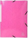 Exacompta 25 Gummizugmappen Iderama Maxi Capacity A4 425g/m&sup2; rosa