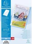 Exacompta 5800E 100er Pack PP-Kunststoff Prospekth&uuml;llen Standard. F&uuml;r DIN A4