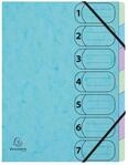 Exacompta - Ref. 56560E &ndash; Karton mit 8 Ordnern Harmonika Aquarel &ndash; mit