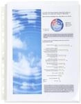 Exacompta 5507E 10er Pack Premium PP-Kunststoff Prospekth&uuml;llen. F&uuml;r DIN A4
