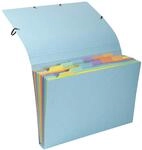 Exacompta 58560E Premium F&auml;chermappe Aquarel aus extra starkem Colorspan-Karton f&uuml;r