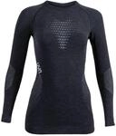 UYN Damen Shirt Fusyon UW LG_SL. Shirt, Grey Stone/Pearl, XS, U100121