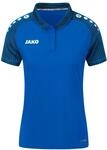 JAKO Damen Poloshirt Performance, Royal/Marine, 42