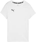 Puma teamGOAL Casuals Tee Wmn, Unisex-Erwachsene T-St&uuml;ck, Puma White-Puma...
