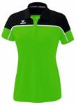 Erima Damen Change by Polo Shirt (1112312), Green/schwarz/wei&szlig;, 34