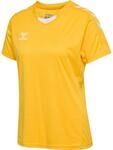 hummel Core XK Poly Jersey S/S Damen Trikot, Kurzarm Sport T-Shirt, Sportkragen mit