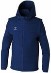 Erima Unisex Erwachsene TEAM Jacke mit abnehmbaren &Auml;rmeln (2062405), new navy, S