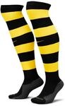 Nike Unisex Socken U Nk Strike, Black/Tour Yellow/Tour Yellow, FQ8283-010, L