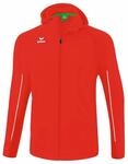Erima Unisex Kinder Liga Star Trainingsjacke mit Kapuze (1032326), rot/wei&szlig;,...