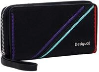 Desigual Geldb&ouml;rse Cleo Maya Maxi Wallet Black schwarz