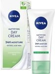 NIVEA 24H Mattierende Tagesfeuchtigkeitscreme mit Aloe Vera, Misch- und fettige Haut,
