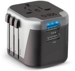SBS Adaptateur de Voyage Adaptateur de Voyage Universel 12 W