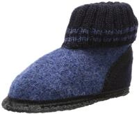 Beck Unisex Oetzi Flache Hausschuhe, Blau, 46 EU