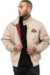 Lonsdale Herren Jacke schmale Passform CLASSIC M, Sand/Black/Tartan