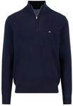 FYNCH-HATTON Troyerpullover aus Reiner Baumwolle Navy/L