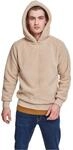 Urban Classics Herren Sherpa Hoodie Kapuzenpullover, per Pack Beige (darksand 00806),