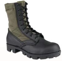 Mil-Tec Herren US Jungle Combat Stiefel, Gr&uuml;ne Olive, 9 UK