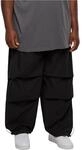 Urban Classics Herren Hose Popline Parachute Pants Black XXL