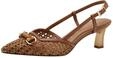 Tamaris Damen Sling Pump mit Stilettoabsatz, braun, 40 EU