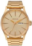 Nixon Herren-Armbanduhr XL Analog Quarz Edelstahl beschichtet A356502-00