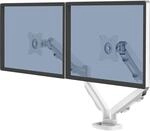 Fellowes 9683501 ESI EPPA Monitorarm doppelt wei&szlig; 39 bis 16 kg
