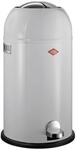 WESCO Kickmaster Abfallsammler in der Farbe grau, pulverbeschichtetes Stahlblech,
