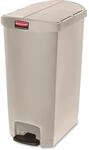 Rubbermaid Commercial Products Slim Jim 1883551 68 Litre End Step Step-On Resin