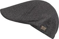 CHILLOUTS warme Flatcap - Winter Schieberm&uuml;tze in dunkelgrau f&uuml;r Herren -