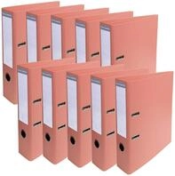 Exacompta 53705E 10er Pack Premium PVC-Ordner PremTouch Pastell. 7 cm breit DIN...