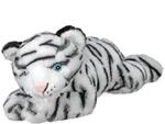 Wild Republic Ecokins Wei&szlig;er Tiger, Kuscheltier aus Stoff, Nachhaltiges Spielzeug,