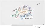 Nobo Glas Magnet-Whiteboard mit herausnehmbarem Stiftehalter, 1260 x 710 mm,