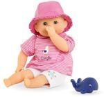 Corolle Mon Premier Poupon Badebaby Oceane, Weichk&ouml;rper-Badepuppe mit Badetier,