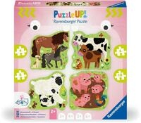 Puzzle UP! Bauernhoftiere von Ravensburger, 12004001-4 konturgeformte...