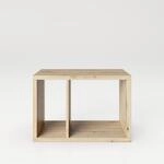 Phoenix Safe Regal, Beistelltisch, Nachttisch, Artisan Eiche, 2 F&auml;cher