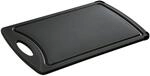 Zassenhaus Schneidbrett EASY CUT, schwarz, 38&times;25cm, beidseitig, rutschfest