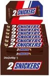 Snickers Riegel Doppelpack Schokolade Erdnuss Karamell Snack, 24x2x40g | Der