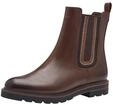 MARCO TOZZI Damen Chelsea Boots Flach mit Rei&szlig;verschluss, Braun (Chestnut), 38 EU