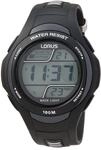 Lorus Sport Herren-Uhr Chronograph Edelstahl und Kunststoff mit Urethanband R2305EX9