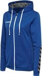 Hummel Damen hmlAUTHENTIC Poly Zip Hoodie Woman, True Blue, XS
