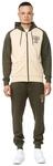 Lonsdale Herren Trainingsanzug schmale Passform STRETTON M, Olive/Beige