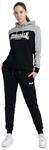 Lonsdale Frauen Trainingsanzug mit Kapuze LURGAN XXL, Black/Grey