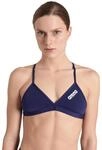 Arena Damen MaxLife Bikinioberteil mit Raffhaltern Badeanzug, Navy-Wei&szlig;, 26