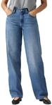 Levi's Damen Baggy Dad Jeans, Heavy Check, 25W / 32L