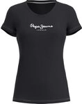 Pepe Jeans Damen NEW VIRGINIA SS N T-Shirt, 999BLACK, M